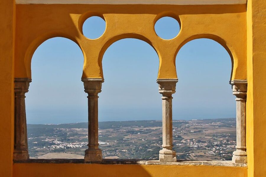 Sintra and Cascais: Full-Day Private Sightseeing Tour - Queluz Palace brings royal ceremony close to Lisbon