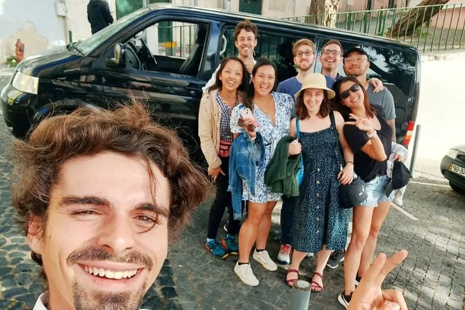 Sintra & Cascais Private Tour from Lisbon + Dinosaur footprints on the beach! - Quinta da Regaleira and the Initiation Well