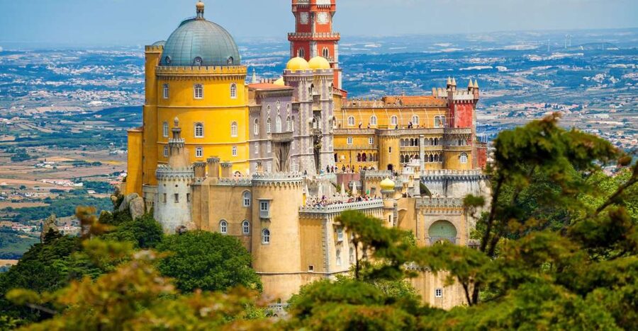 Sintra: Full-Day Tour from Lisbon with Wine Tasting - Sintra village, pastries, churches, and old lanes
