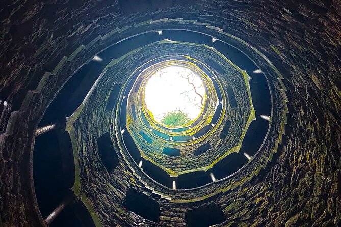 Sintra Half Day with Pena Palace and Regaleira from Lisbon - Pena Palace terraces and the high hilltop setting