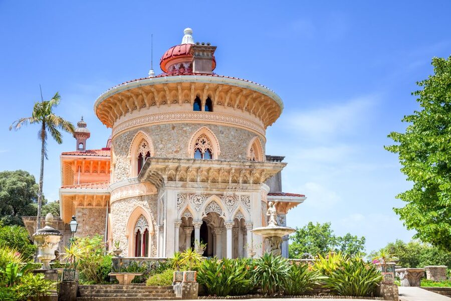 Sintra: Monserrate Palace & Park Ticket - The palace entrance and fast-track ticket