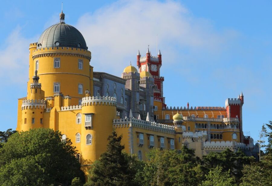 Sintra Palaces and Cascais Magical Experience Private Tour - Sintra old town and the first palace stop