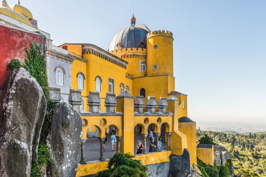 Sintra: Pena Palace and Park Entrance Ticket - The palace exterior is often the photographic highlight