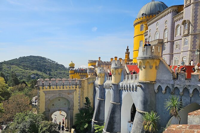 Sintra, Pena Palace, Quinta da Regaleira & Cascais Group Tour - Pena Palace, the colorful centerpiece