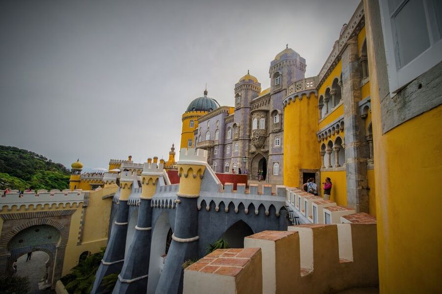 Sintra: Walking Tour with Palace, Castle, and Old Town Visit - The Moorish Castle Above the Trees