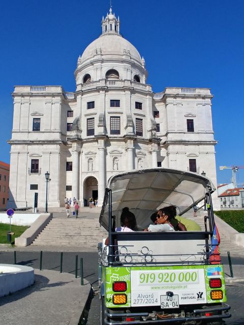 Tuk Tuk Lisbon: 3H00 Lisbon Charms - A fast, private introduction to Lisbon