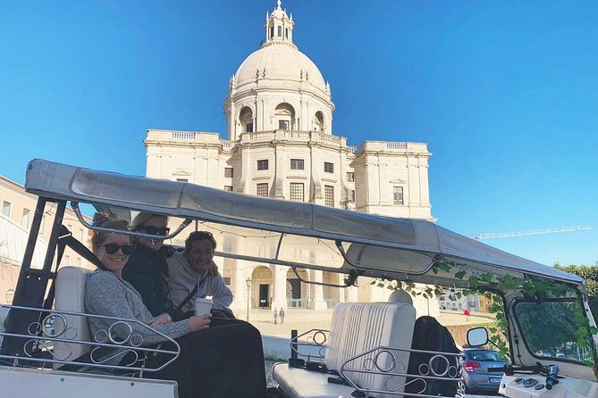 Tuk Tuk Lisbon Guided tour! 100% PRIVATE & PERSONALIZED - Belém Tower beside the Tagus
