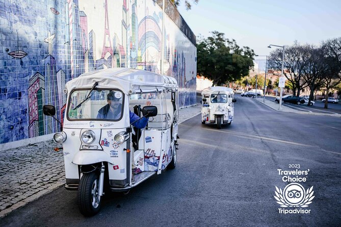 Welcome Lisbon Tour with Local Guide in Private Eco Tuk Tuk - Alfama views at Portas do Sol