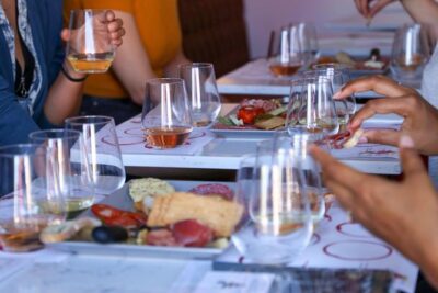 Wine and Cheese Tasting Lunch in Portuguese Wine Bar
